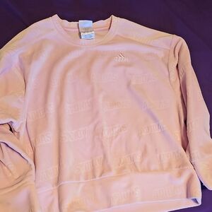 Adidas Light Pink Crewneck Sweatshirt